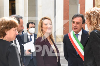 2022-05-19 - The arrival of Roberta Metsola, President of European Parliament - INAUGURATION OF THE 800TH ACADEMIC YEAR OF THE UNIVERSITY OF PADUA - NEWS - CHRONICLE