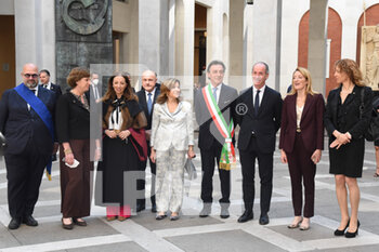 2022-05-19 - From the left: Bui, Messa, Mapelli, Casellati, Giordani, Zaia, Metsola, Stefani - INAUGURATION OF THE 800TH ACADEMIC YEAR OF THE UNIVERSITY OF PADUA - NEWS - CHRONICLE
