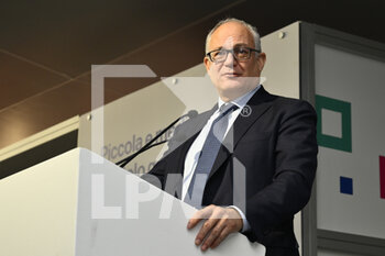 2022-12-07 - Roberto Gualtieri Mayor of Rome during the inauguration of the Più Libri Più Liberi event, December 7 at the La Nuvola Congress Center, Rome, Italy - PIù LIBRI PIù LIBERI - DAY 1 - NEWS - CULTURE