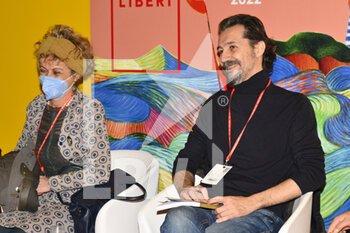 2022-12-09 - Laura Quercioli and Michele Di Monte during the Più Libri Più Liberi event, December 9 at the La Nuvola Congress Center, Rome, Italy. - PIù LIBRI PIù LIBERI - DAY 3 - NEWS - CULTURE