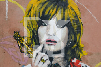 In the alleys of Rome the mural dedicated to Monica Vitti - NEWS - CULTURA