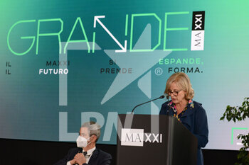 2022-02-10 - Giovanna Melandri - PRESENTATION OF THE "GRANDE MAXXI" PROJECT - NEWS - CULTURE