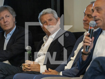 2022-06-15 - Franco Selvaggi during the press conference for the presentation of the film 