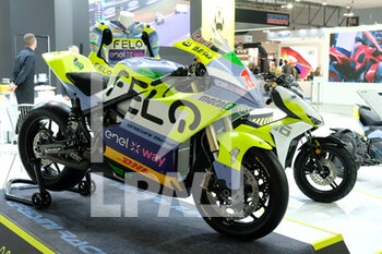 2022-11-08 - Moto-e motorcycled exposed at EICMA - EICMA - 2022 INTERNATIONAL CYCLE AND MOTORCYCLE EXPOSITION - NEWS - EVENTS
