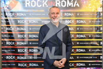 2022-05-03 - Sergio Giuliani during the presentation of the Rock in Roma event, at the Sala della Protomoteca in Campidoglio, 3th May, Rome Italy. - PRESENTATION OF THE ROCK IN ROMA EVENT - NEWS - EVENTS