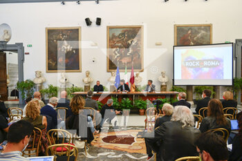 2022-05-03 - During the presentation of the Rock in Roma event, at the Sala della Protomoteca in Campidoglio, 3th May, Rome Italy. - PRESENTATION OF THE ROCK IN ROMA EVENT - NEWS - EVENTS