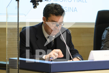 2022-05-06 - Roberto Colaminè (Deputy Director General/Central Director for bilateral development cooperation policies and emergency interventions) during the press conference for the presentation of Codeway - Cooperation Development Expo, at the Farnesina, 6th May 2022, Rome Italy - CONFERENZA STAMPA PRESENTAZIONE CODEWAY-COOPERATION DEVELOPMENT EXPO - NEWS - EVENTS