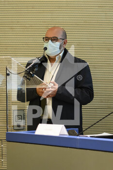 2022-05-06 - Antonio Ragonesi (ANCI) during the press conference for the presentation of Codeway - Cooperation Development Expo, at the Farnesina, 6th May 2022, Rome Italy - CONFERENZA STAMPA PRESENTAZIONE CODEWAY-COOPERATION DEVELOPMENT EXPO - NEWS - EVENTS