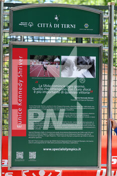 2022-05-11 - Inauguration plate
Special Olympics event,
the passage of the Olympic flame in Terni.
then he will leave for Turin
 - EVENTO “TORCH RUN” SPECIAL OLYMPICS ITALIA E INTITOLAZIONE TARGA COMMEMORATIVA A EUNICE KENNEDY SHIVER - NEWS - EVENTS