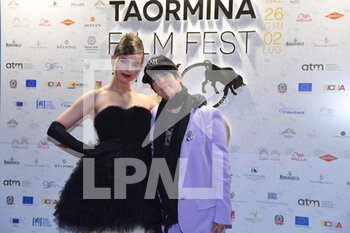 2022-06-28 - Taormina Messina, Italy, June 28, 2022, 68th Taormina Film Fest.
In the pic: actress and singer Sofia Carson and musician Diane Warren arrives for the premiere of 'Tell it like a Woman' before the screening at the Teatro Antico as part of the 68th annual Taormina Film Festival. - 68TH TAORMINA FILM FEST 2022 - NEWS - EVENTS