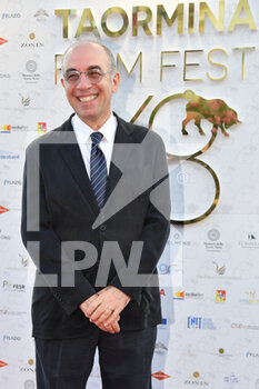 2022-07-02 - Taormina Messina, Italy, July 2, 2022, 68th Taormina Film Fest.
In the pic: Giuseppe Tornatore attends the red carpet at the Taormina Film Fest 2022. - 68TH TAORMINA FILM FEST 2022 - NEWS - EVENTS