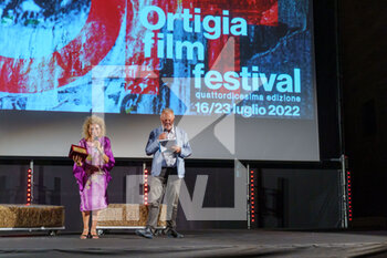 2022-07-16 - Casting director Chiara Agnello and movie critic Steve Della Casa - ORTIGIA FILM FESTIVAL 2022 - REPORTAGE - EVENTS