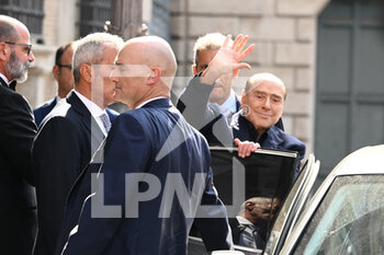 Silvio Berlusconi at Palazzo Madama - NEWS - POLITICS
