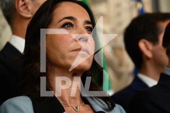 2022-10-21 - ROME, ITALY - OCTOBER 21: Licia Ronzulli  leaves the meeting with Italian President Sergio Mattarella during the first day of consultations at Quirinale Palace, on October 21, 2022 in Rome, Italy.
(Photo by Fabrizio Corradetti / LiveMedia) - ITALY QUIRINALE CONSULTATIONS FOR THE FORMATION OF A NEW GOVERNMENT DAY 2 - NEWS - POLITICS