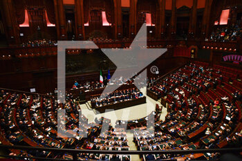 2022-10-25 - during the session in the Chamber of Deputies for the vote of confidence of the Meloni government October 25, 2022 in Rome, Italy. - VOTE OF CONFIDENCE OF THE MELONI GOVERNMENT - NEWS - POLITICS