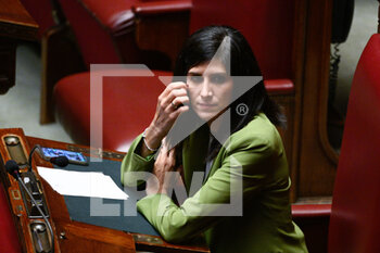 2022-10-25 - Chiara Appendino during the session in the Chamber of Deputies for the vote of confidence of the Meloni government October 25, 2022 in Rome, Italy. - VOTE OF CONFIDENCE OF THE MELONI GOVERNMENT - NEWS - POLITICS