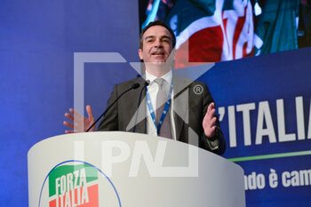 2022-04-09 - Roberto Occhiuto, President of the Calabria Region - SECOND DAY OF “L’ITALIA DEL FUTURO”, EVENT ORGANIZED BY THE POLITICAL PARTY FORZA ITALIA. THE EVENT CLOSES WITH THE INTERVENTION OF SILVIO BERLUSCONI, LEADER OF FORZA ITALIA. - NEWS - POLITICS