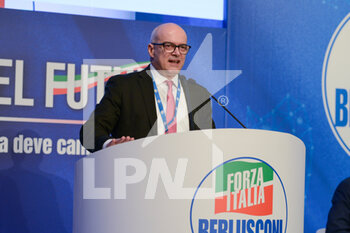 2022-04-09 - Donato Toma, President of the Molise Region - SECOND DAY OF “L’ITALIA DEL FUTURO”, EVENT ORGANIZED BY THE POLITICAL PARTY FORZA ITALIA. THE EVENT CLOSES WITH THE INTERVENTION OF SILVIO BERLUSCONI, LEADER OF FORZA ITALIA. - NEWS - POLITICS