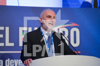 2022-04-09 - Carlo Masci, Mayor of Pescara - SECOND DAY OF “L’ITALIA DEL FUTURO”, EVENT ORGANIZED BY THE POLITICAL PARTY FORZA ITALIA. THE EVENT CLOSES WITH THE INTERVENTION OF SILVIO BERLUSCONI, LEADER OF FORZA ITALIA. - NEWS - POLITICS