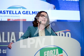 2022-04-09 - Mariastella Gelmini, Forza Italia - SECOND DAY OF “L’ITALIA DEL FUTURO”, EVENT ORGANIZED BY THE POLITICAL PARTY FORZA ITALIA. THE EVENT CLOSES WITH THE INTERVENTION OF SILVIO BERLUSCONI, LEADER OF FORZA ITALIA. - NEWS - POLITICS