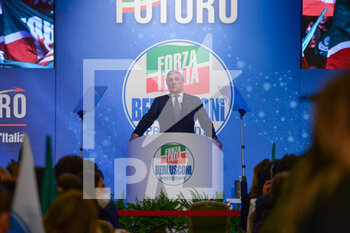 2022-04-09 - Antonio Tajani, Forza Italia - SECOND DAY OF “L’ITALIA DEL FUTURO”, EVENT ORGANIZED BY THE POLITICAL PARTY FORZA ITALIA. THE EVENT CLOSES WITH THE INTERVENTION OF SILVIO BERLUSCONI, LEADER OF FORZA ITALIA. - NEWS - POLITICS