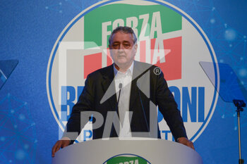 2022-04-09 - Paolo Barelli, Forza Italia - SECOND DAY OF “L’ITALIA DEL FUTURO”, EVENT ORGANIZED BY THE POLITICAL PARTY FORZA ITALIA. THE EVENT CLOSES WITH THE INTERVENTION OF SILVIO BERLUSCONI, LEADER OF FORZA ITALIA. - NEWS - POLITICS