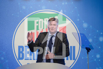 2022-04-09 - Antonio López-Istúriz White, Secretary of the European People's Party (EPP) - SECOND DAY OF “L’ITALIA DEL FUTURO”, EVENT ORGANIZED BY THE POLITICAL PARTY FORZA ITALIA. THE EVENT CLOSES WITH THE INTERVENTION OF SILVIO BERLUSCONI, LEADER OF FORZA ITALIA. - NEWS - POLITICS