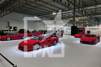 2022-11-18 - Parata di Ferrari F40  - MILANO AUTOCLASSICA 2022 - NEWS - SOCIETY