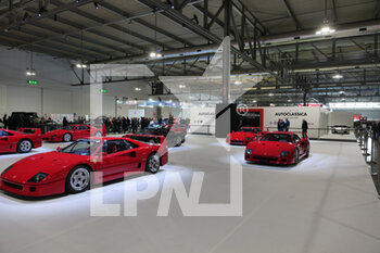 2022-11-18 - Parata di Ferrari F40  - MILANO AUTOCLASSICA 2022 - NEWS - SOCIETY