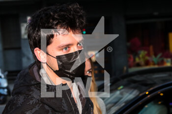 2022-01-16 - Asa Butterfield arrives at Palazzo Parigi during the MFW 2022 in Milan, Italy - CELEBRITY SIGHTNING - MFW 2022 - NEWS - VIP