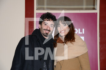 2022-02-16 - Samuel Peron, Tania Bambaci - THE GUESTS OF THE FIRST SHOW OF THE COMEDIANS ALE AND FRANZ 