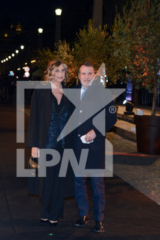 2022-04-05 - Myrta Merlino and Marco Tardelli - PRESENTATION OF THE FILM WITH LAURA PAUSINI “PIACERE DI CONOSCERTI” - NEWS - VIP