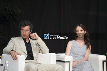 2023-06-28 - Francesco Scianna and Caterina Guzzanti - 69TH TAORMINA FILM FEST - NEWS - ART