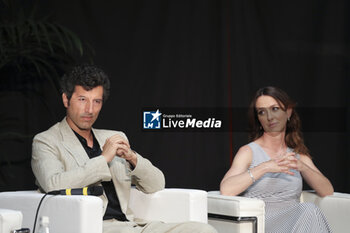 2023-06-28 - Francesco Scianna and Caterina Guzzanti - 69TH TAORMINA FILM FEST - NEWS - ART