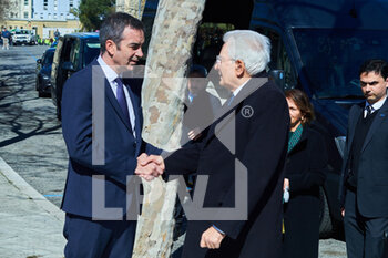 Mattarella president of the  italian republic visiting Crotone after the migrant shipwreck - NEWS - CHRONICLE