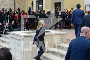 09/03/2023 - Giorgia meloni prime minister - ITALIAN COUNCIL OF MINISTERS TO CUTRO (CROTONE) - NEWS - CRONACA