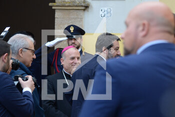 09/03/2023 - Calabrian authorities greet the ministers - ITALIAN COUNCIL OF MINISTERS TO CUTRO (CROTONE) - NEWS - CRONACA