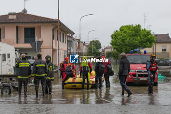 2023-05-19 - Lugo di Romagna durante l'alluvione (Lugo di Romagna during the flood) - ALLUVIONE (FLOOD) AT LUGO DI ROMAGNA - NEWS - CHRONICLE