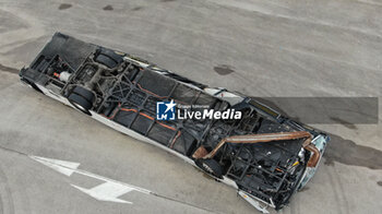 2023-10-04 - The bus was removed after the accident - ACCIDENT OF THE BUS FALLING FROM THE OVERPASS - NEWS - CHRONICLE