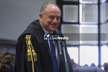 2023-10-20 - The installation ceremony of the new Naples prosecutor Nicola Gratteri at the 'Alessandro Criscuolo' Palace of Justice in Naples, October, 20, 2023. - NICOLA GRATTERI PUBLIC PROSECUTOR OF NAPLES  - NEWS - CHRONICLE