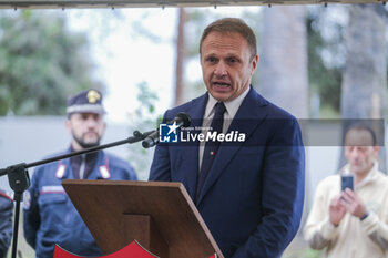Minister of Agriculture, Food Sovereignty and Forestry Francesco Lollobrigida in Caivano  - NEWS - CHRONICLE