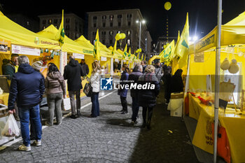 2023-12-07 - the Coldiretti village with more than 200 stands, including 100 with typical products of the land and other Italian specialties - COLDIRETTI VILLAGE IN NAPLES WITH ANTONIO TAJANI - NEWS - CHRONICLE