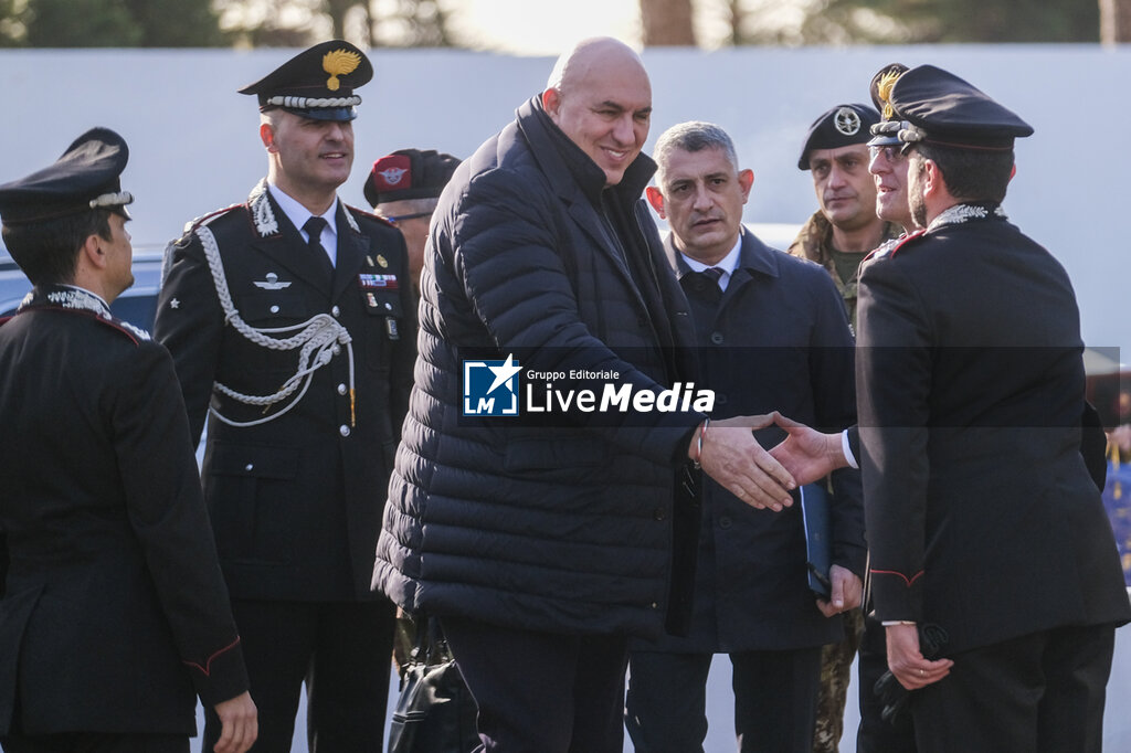 Italian Defence Minister Guido Crosetto in Caivano - NEWS - CHRONICLE