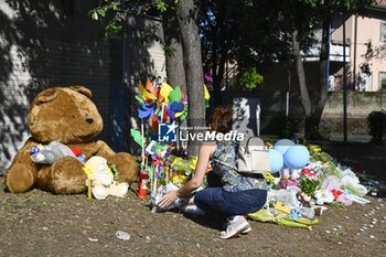 2023-06-16 - The scene of the accident where little Manuel lost his life, 16 June 2023, Casal Palocco Rome, Italy. - THE SCENE OF THE ACCIDENT WHERE LITTLE MANUEL LOST HIS LIFE - REPORTAGE - CHRONICLE