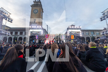 2023-01-21 - Bands performing Italian anthem - BERGAMO BRESCIA ITALIAN CAPITAL OF CULTURE 2023 - 