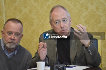 2023-05-16 - Chris Smith (right) - Womad Roma Director - during WOMAD ROMA 2023 press conference on May 16, 2023 at Palazzo Valentini in Rome, Italy
 - WOMAD ROMA 2023 - PRESS CONFERENCE - NEWS - CULTURE