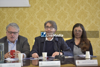 2023-05-16 - Valentino Saliola (center) - Helikonia Concerti - during WOMAD ROMA 2023 press conference on May 16, 2023 at Palazzo Valentini in Rome, Italy
 - WOMAD ROMA 2023 - PRESS CONFERENCE - NEWS - CULTURE