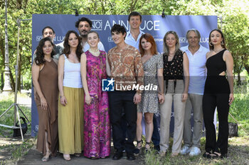 2023-06-26 - All the Cast during the Photocall of the film Noi Anni Luce at Casa del Cinema, 26 June 2023, Rome, Italy. - PHOTOCALL FILM NOI ANNI LUCE - REPORTAGE - CULTURE