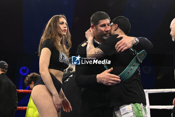 2023-03-31 - Michael Lonewolf Magnesi vs Ayrton Osmar Gimenez for WBC Championship Super Feather on March 31th 2023 at Magicland in Valmontone, Italy. - MICHAEL MAGNESI VS AYRTON OSMAR GIMENEZ (TITOLO MONDIALE SUPER PIUMA) - REPORTAGE - CULTURE