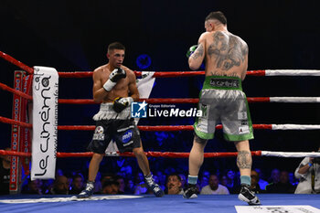 2023-10-06 - Michael Lonewolf Magnesi vs Ayrton Osmar Gimenez for WBC Championship Super Feather on March 31th 2023 at Magicland in Valmontone, Italy. - MICHAEL MAGNESI VS AYRTON OSMAR GIMENEZ (TITOLO MONDIALE SUPER PIUMA) - REPORTAGE - CULTURE